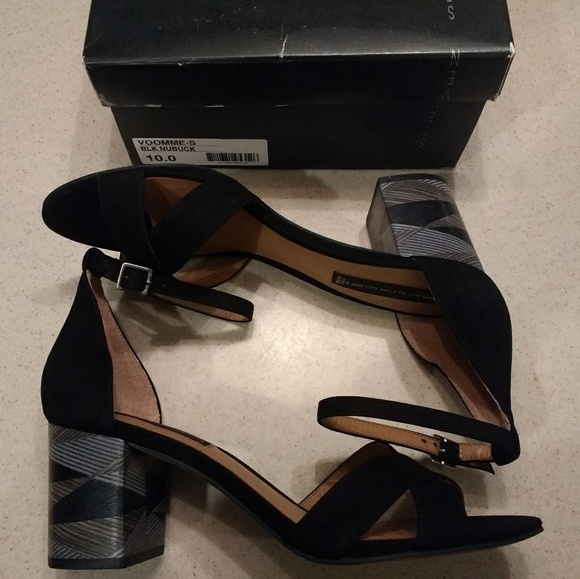 Steve Madden Shoes - Steve Madden Voommes sandals, black nubuck